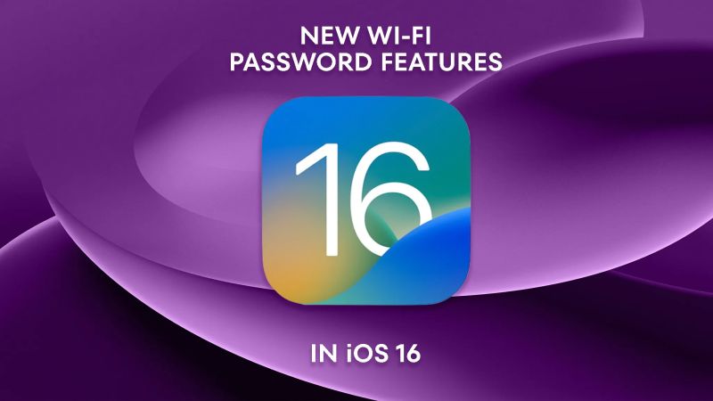 View And Copy Saved Wi Fi Passwords In Ios 16 Mactech Solutions - Abstract Illustration Collection - Ultra HD Quality