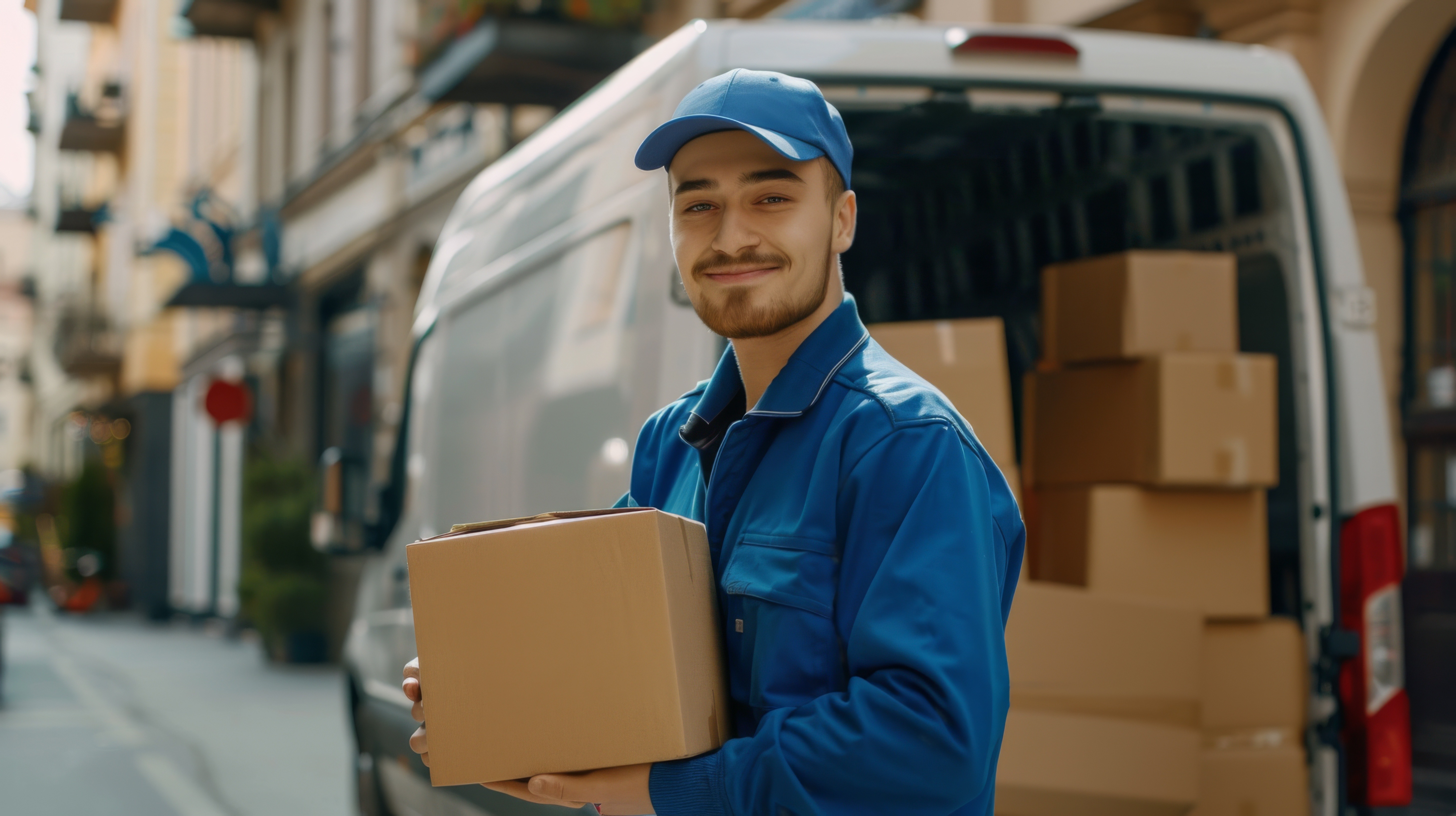 Ecommerce Delivery Tforce Logistics - Nature Illustrations - Modern Mobile Collection