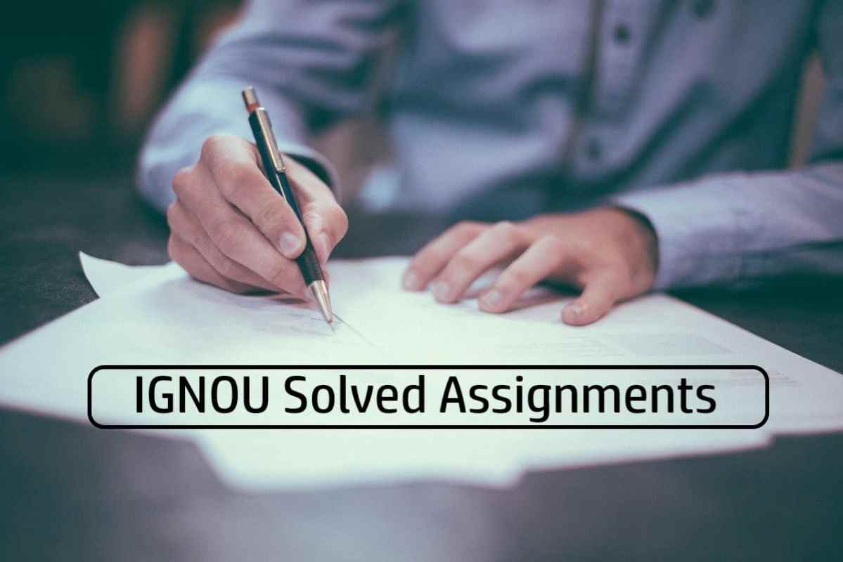 IGNOU MLIS Solved Assignments PDF