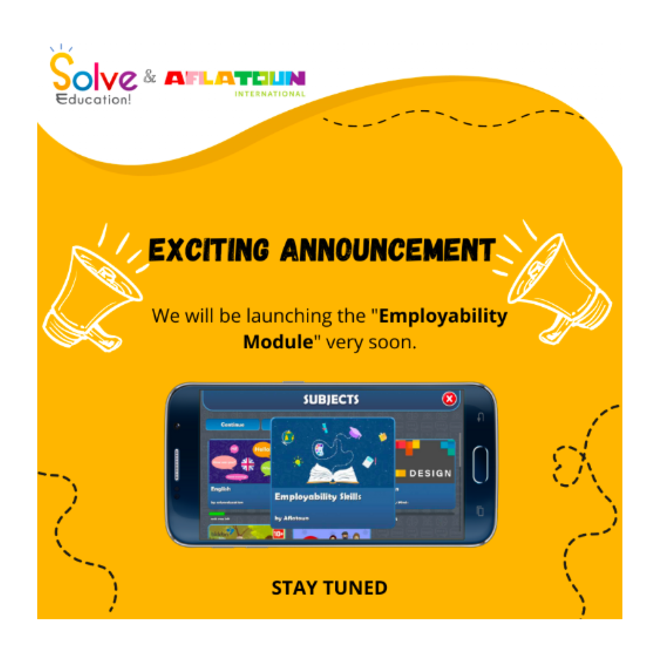 EXCITING ANNOUNCEMENT