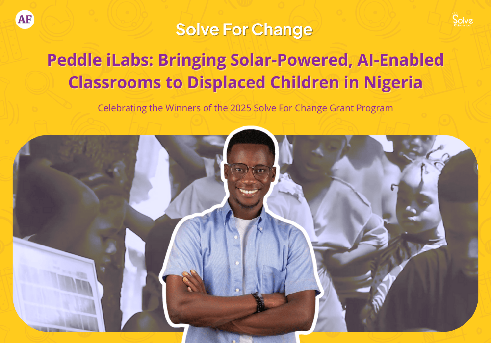 Peddle iLabs: Bringing Solar-Powered, AI-Enabled Classrooms to Displaced Children in Nigeria