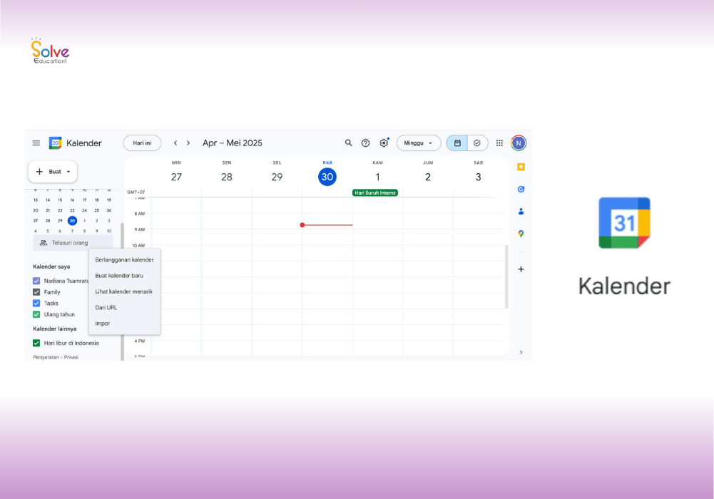 Maksimalkan Waktu: 3 Hack Google Calendar Biar Hidup Nggak Berantakan