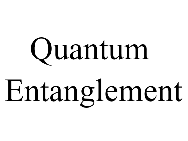 Quantum Entanglement