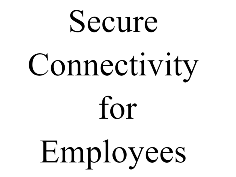 Secure Connectivity for Employees