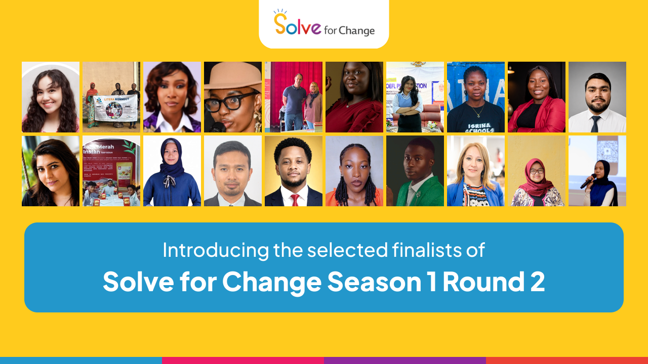 Meet the Season 1 Round 2 Solve for Change Finalists