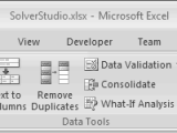 Solverstudio For Excel An Integrated Environment For Optimisation