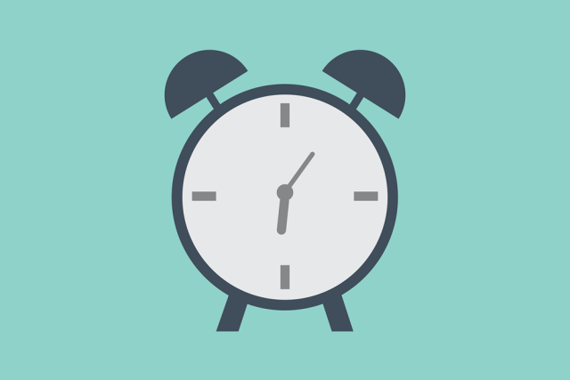 Alarm clock.