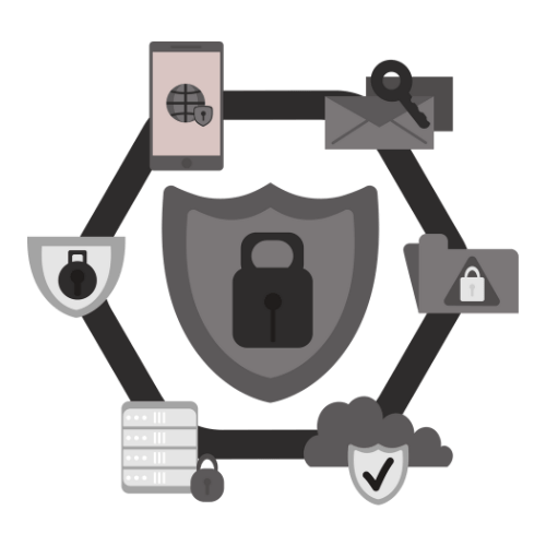 Secure technology icon