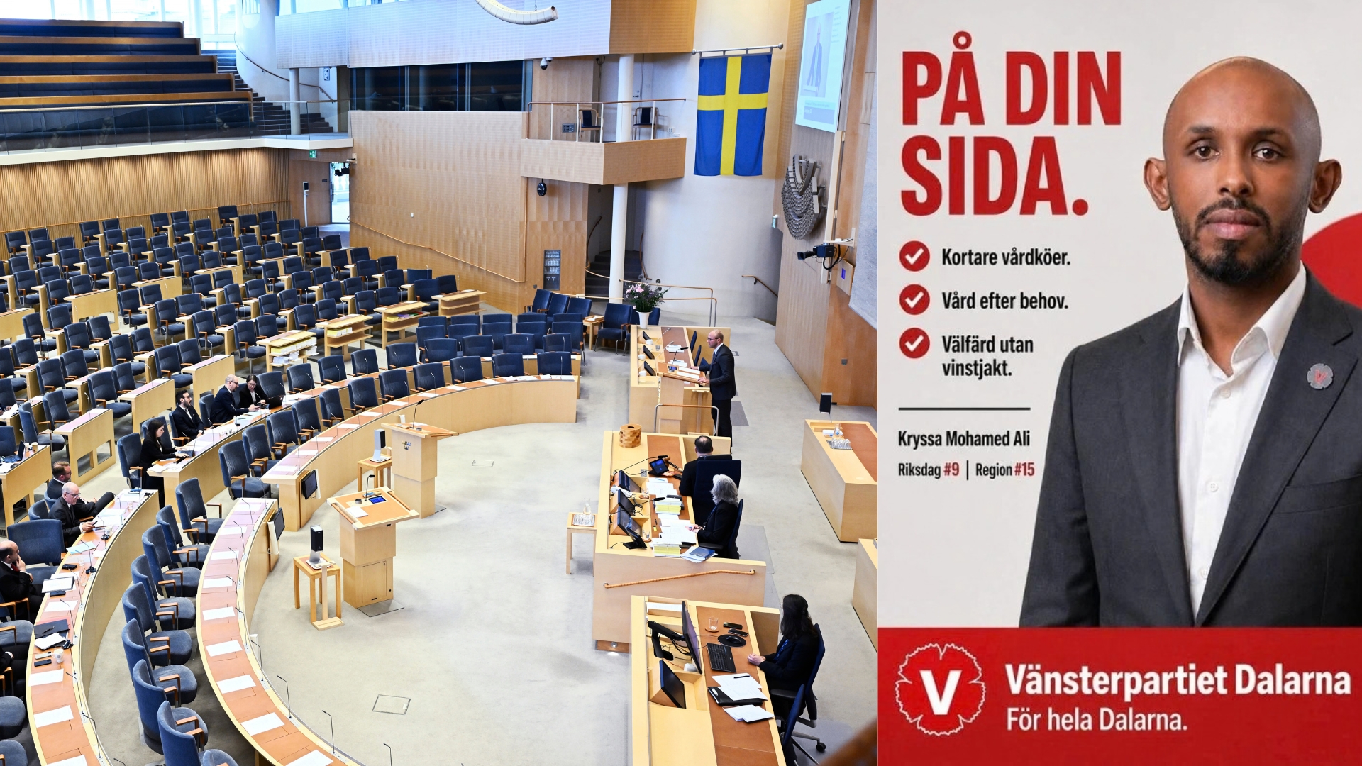 Mohamed Abdukardir Ali oo Taariikh Cusub Dhigay isagoo ku biiray Barlamaanka Sweden