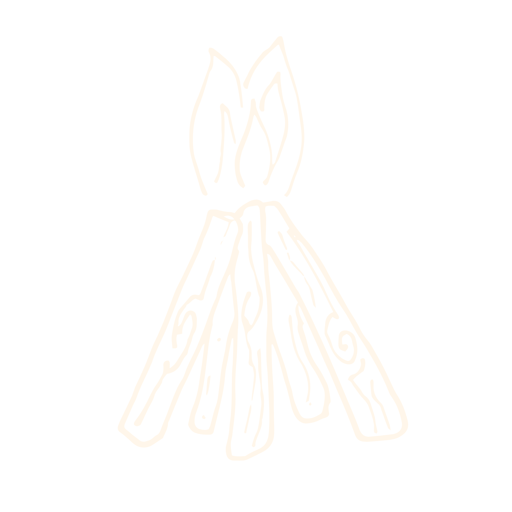 bonfireDrawingLight