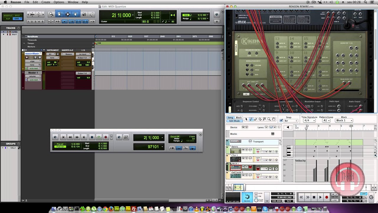 Pro Tools e Reason [TUTORIAL]