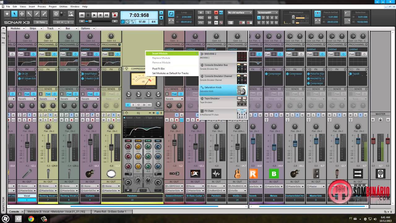Sonar X3 Primeira Vista