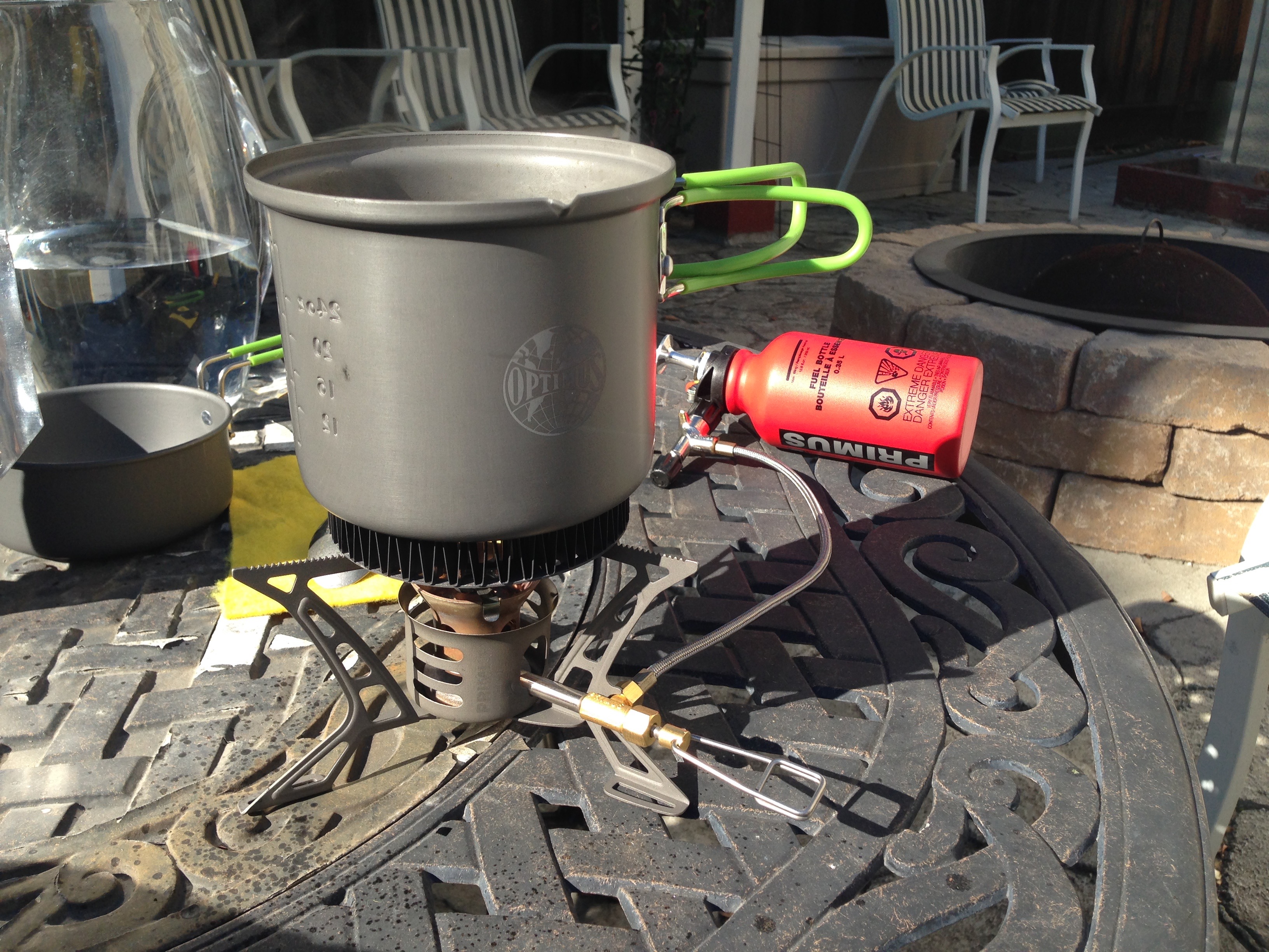 Optimus Terra Weekend HE .95L Pot Review | Camping Stoves and