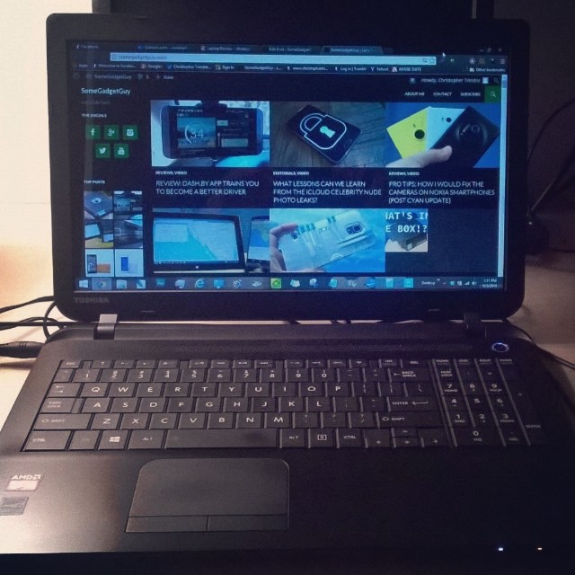 Review: Toshiba Satellite C55D-B5212 Laptop – SomeGadgetGuy