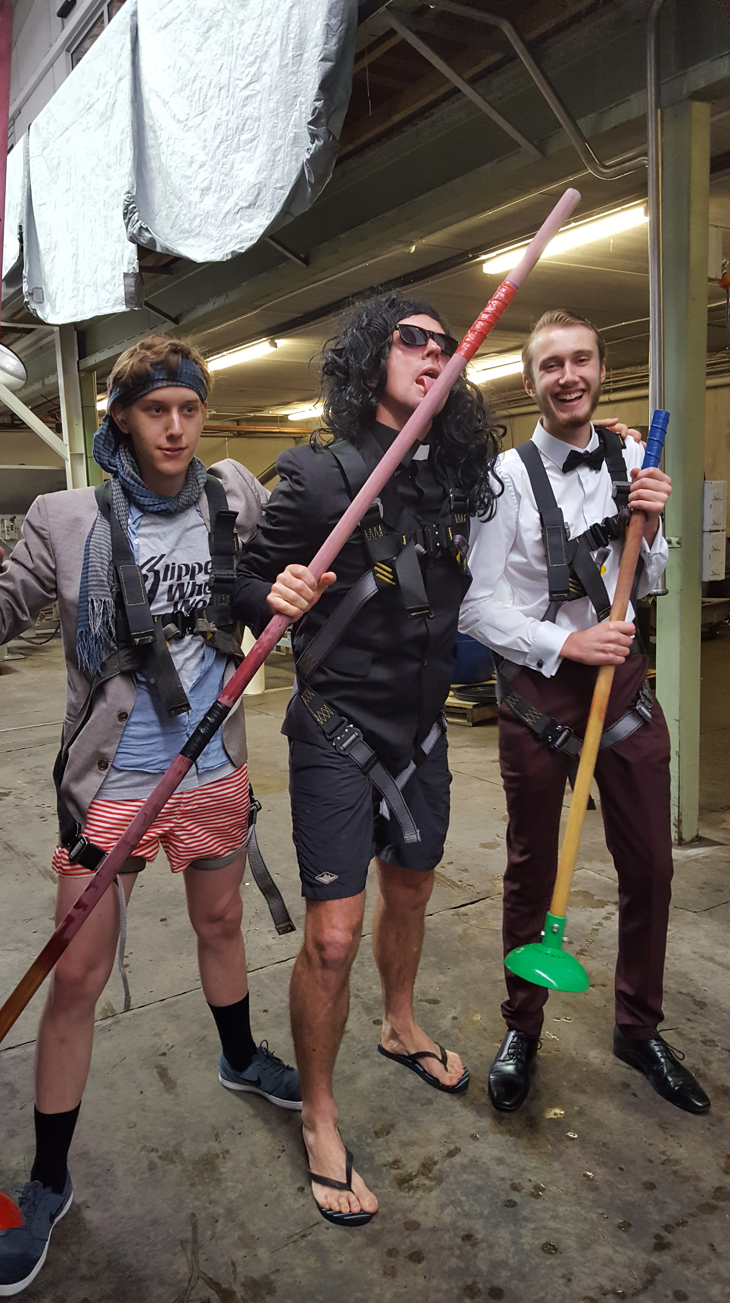Sunday best plungers - or rockers? It's hard to tell.