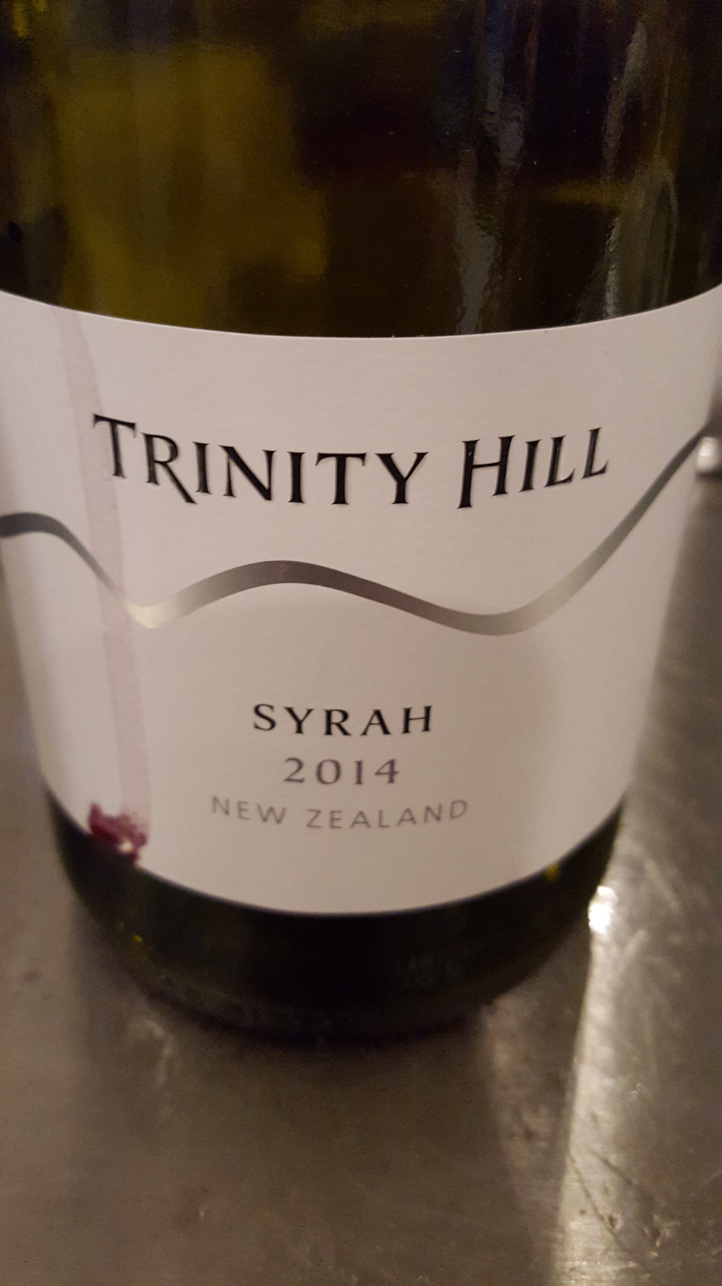 2014 Trinity Hill Hawkes Bay Syrah; vibrant and spied with mocha and sweet cigar