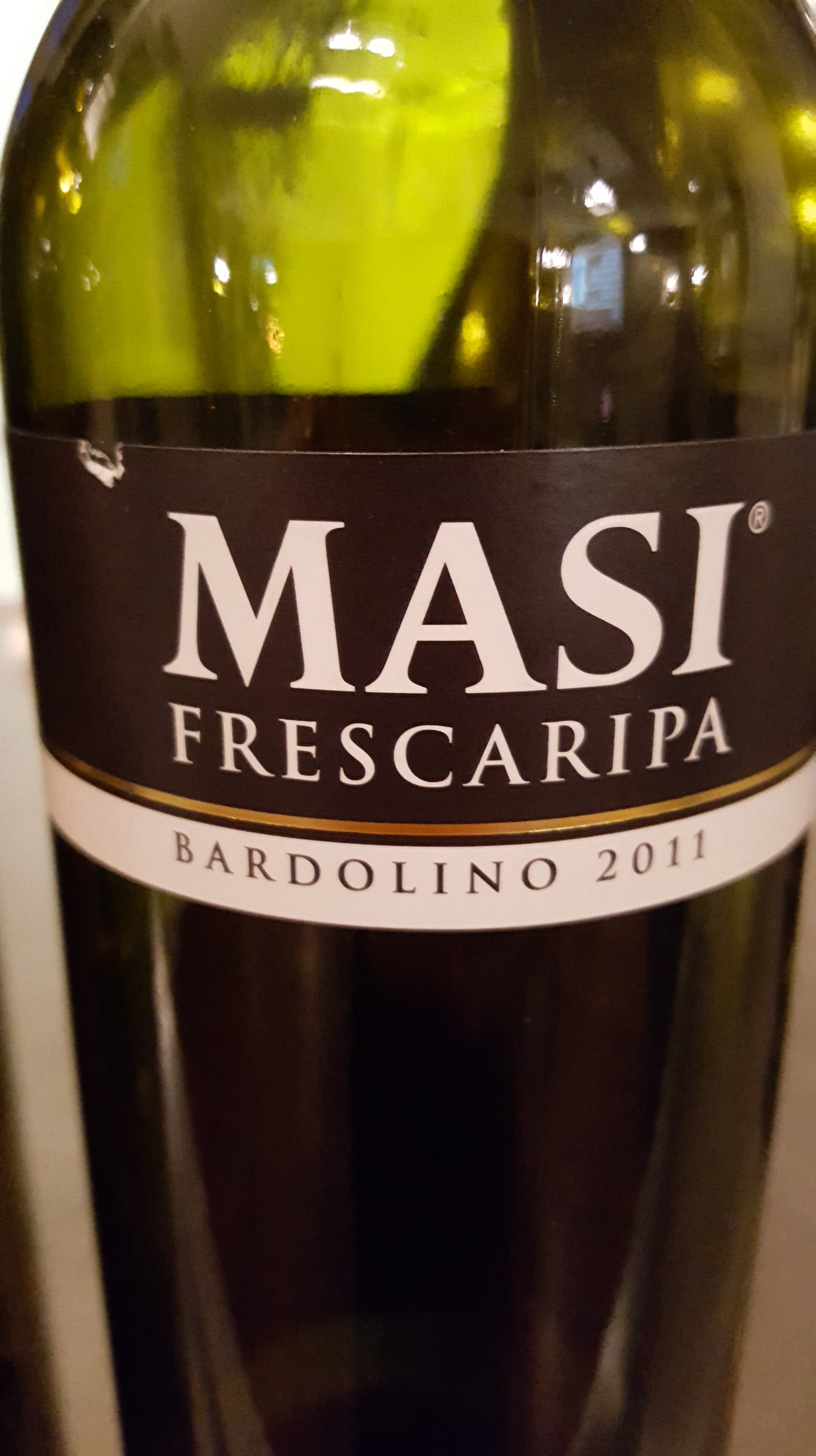 2011 Masi 'Frescaripa' Bardolino; ripe cherries, sweet smoke, vanilla, strawberry compote, light;