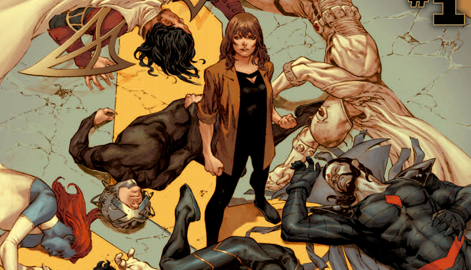 Marvel Inferno begins, with Moira McTaggert standing over the bodies of the Quiet Council.
