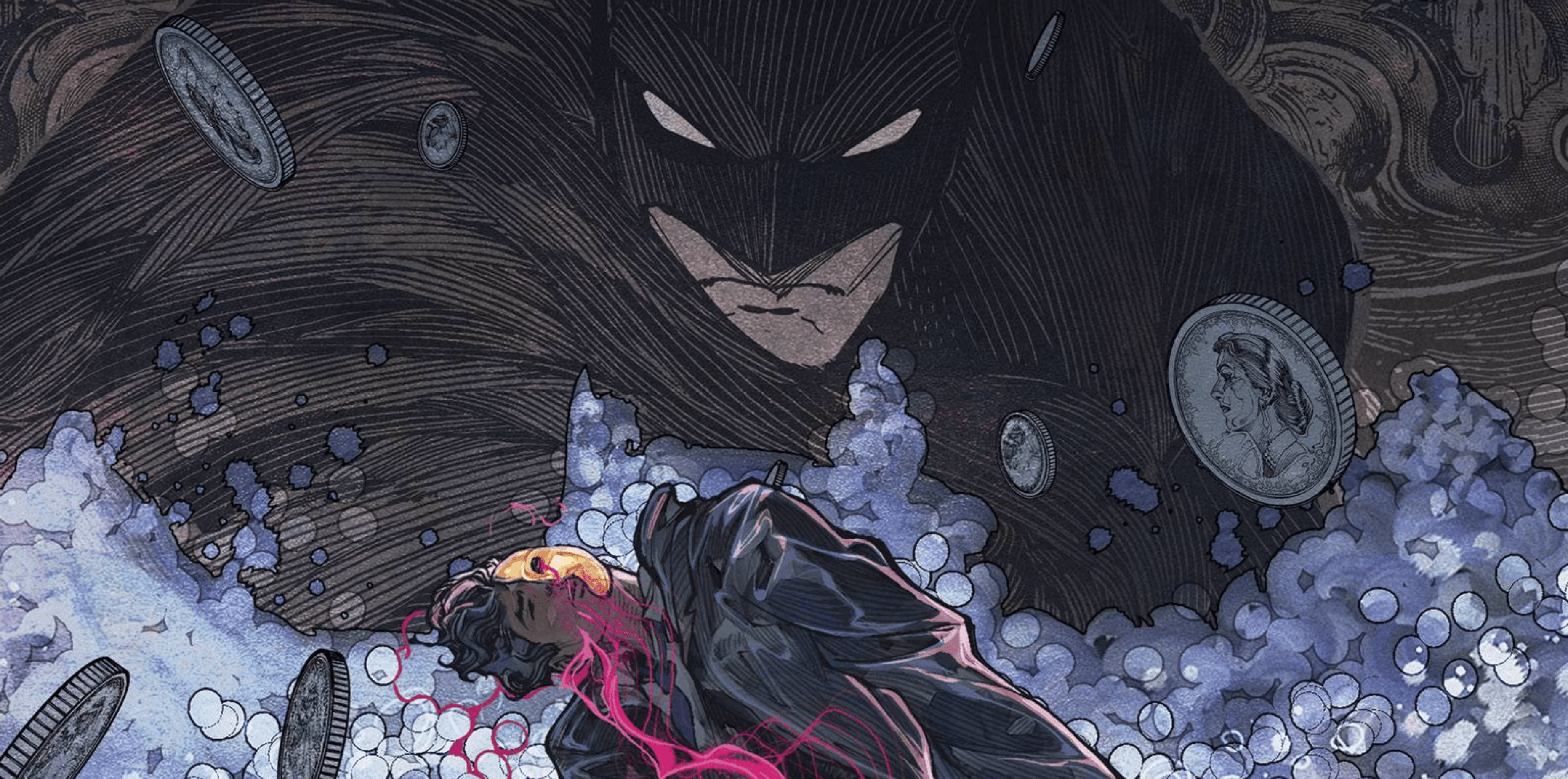 Batman on the cover of Ram V's Detective Comics.
