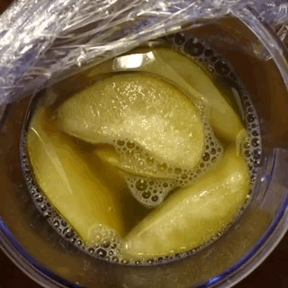 Eerst bubbelt het zachtjes