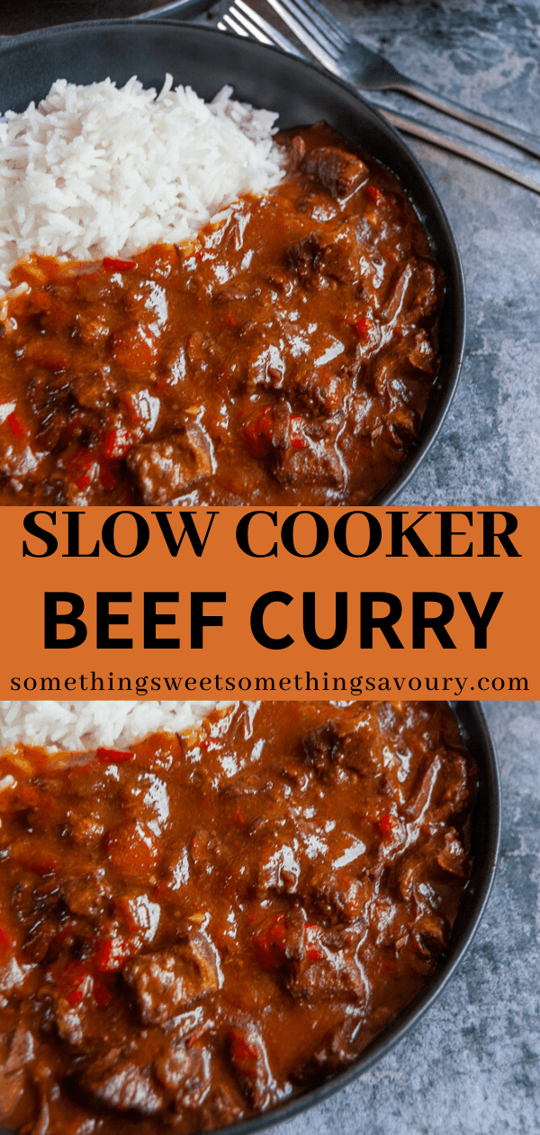 Slow cooker beef curry