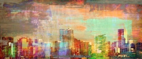 Denver Skyline by Brandi Fitzgerald