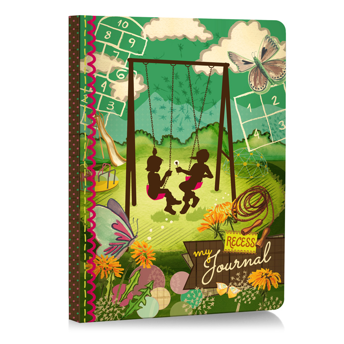 Something to Cherish Journal Cover Concept Illustrated by Cherish Flieder