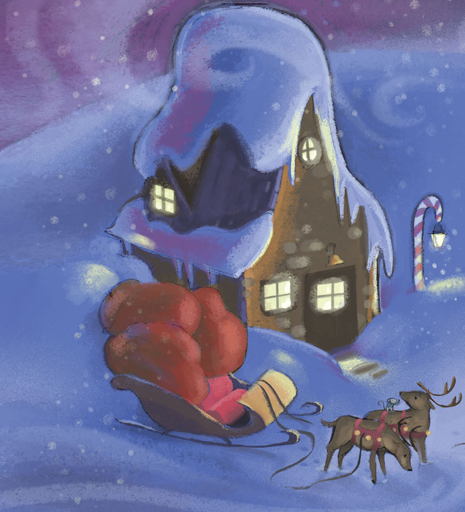 Award winning Christmas Children's Book about a Purple Santa Suit!