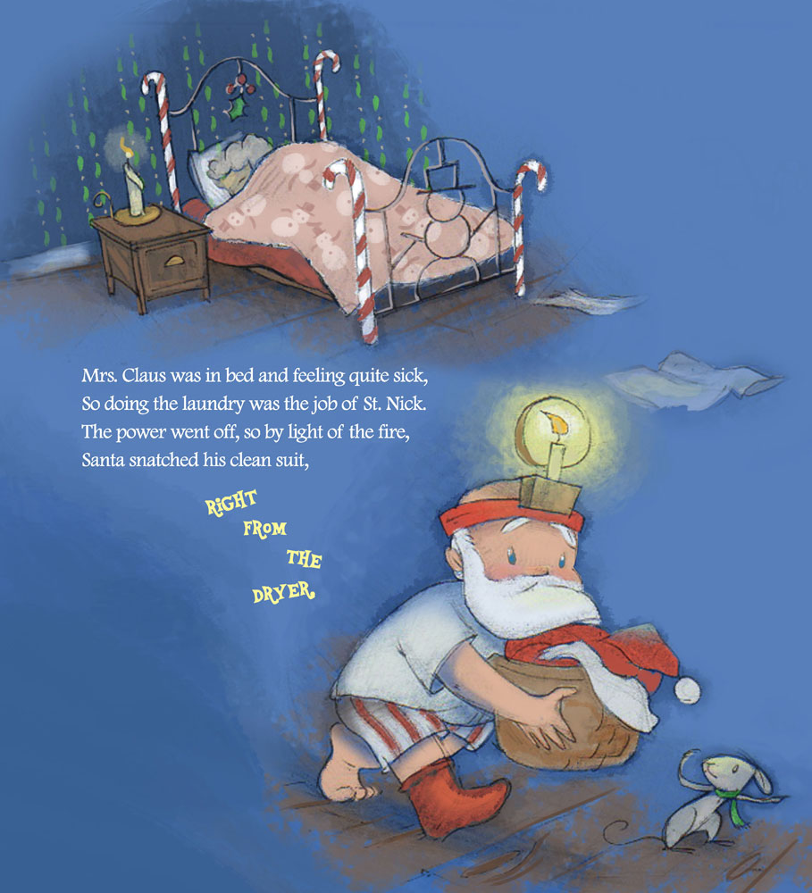 Award winning Christmas Children's Book about a Purple Santa Suit!
