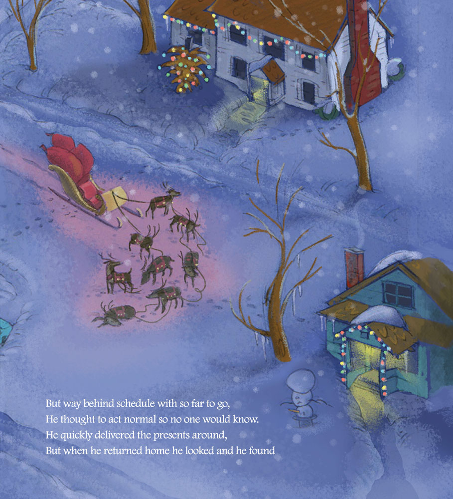 Award winning Christmas Children's Book about a Purple Santa Suit!
