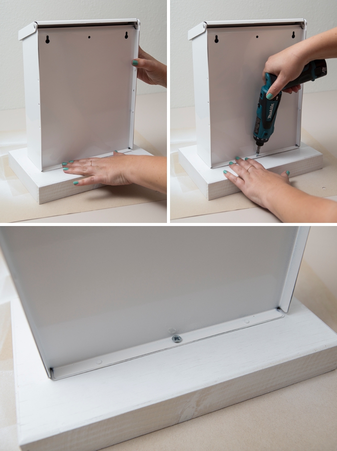 A charming and memorable way to collect guests thoughtful cards and well wishes at your wedding reception. You Have To See This Adorable Diy Mailbox Card Box For Weddings