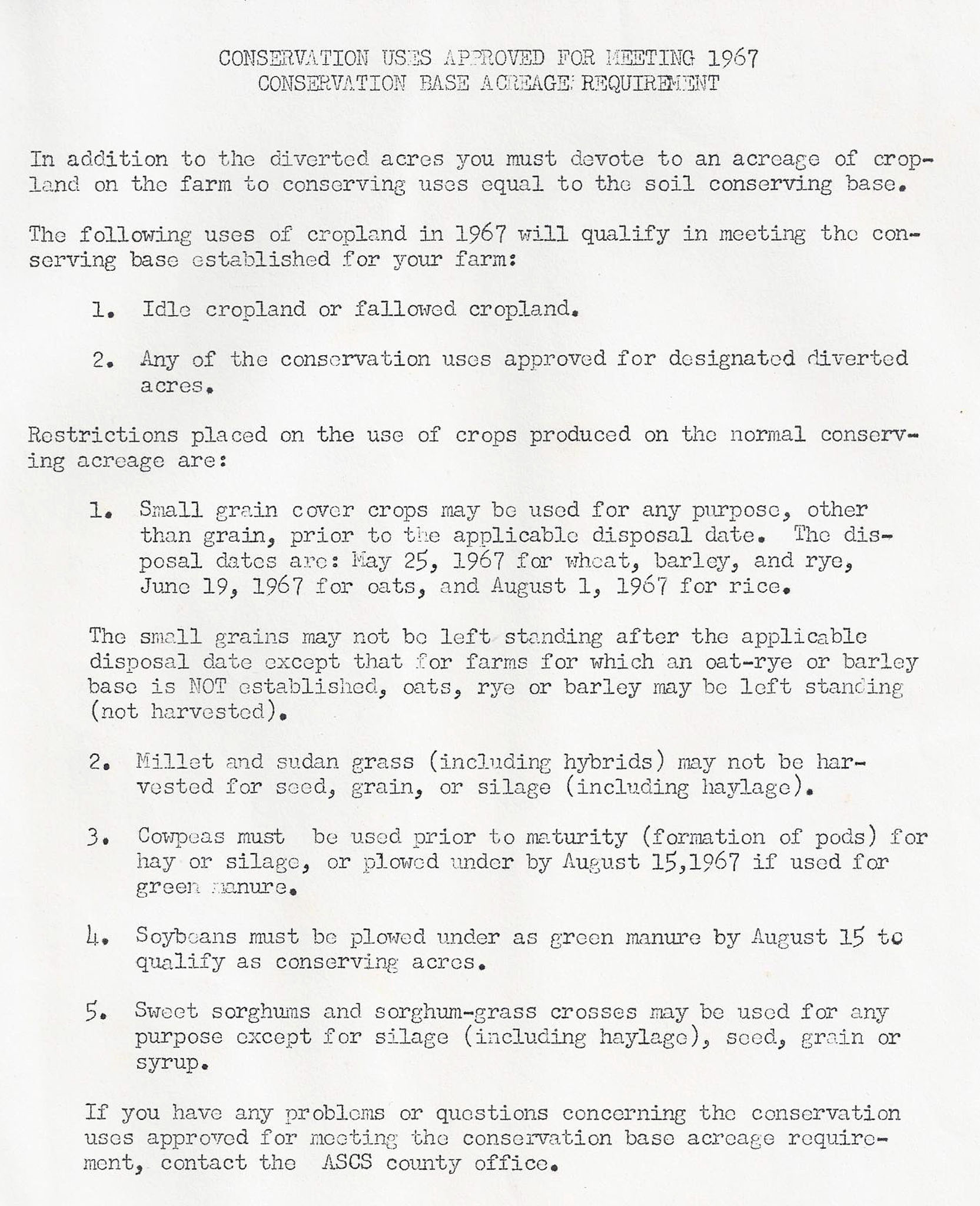 conservation program4 letter