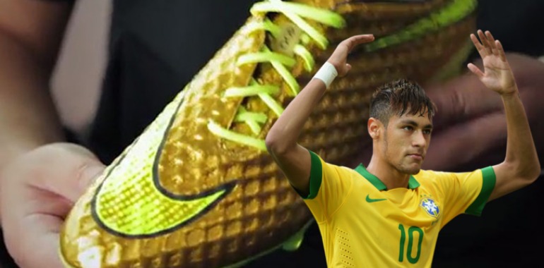 Los nuevos botines de oro de Neymar - SOMOS INVICTOS