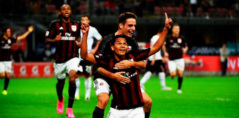 El primer doblete de Carlos Bacca con el AC Milan - SOMOS INVICTOS
