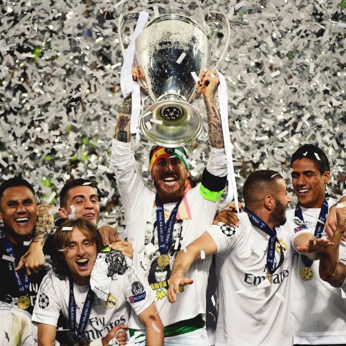 Las celebraciones de los jugadores del Real Madrid tras ganar la ...