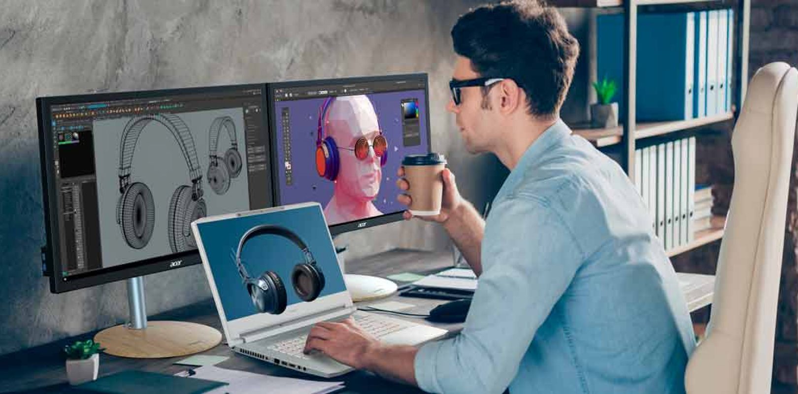 SpatialLabs de Acer ofrece imágenes en 3D sin tener que usar gafas