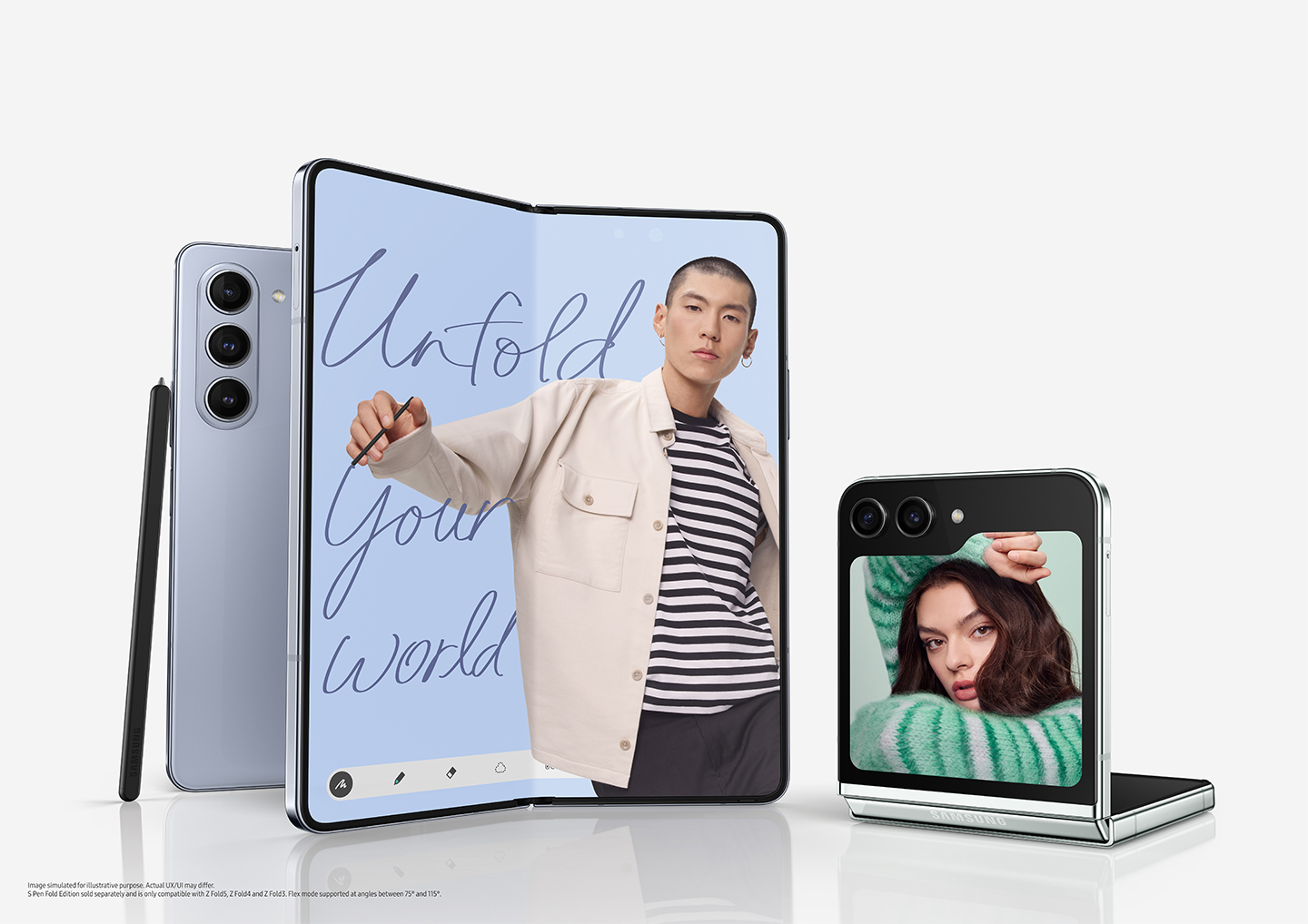 El mercado de los celulares plegables sigue creciendo de la mano de Samsung