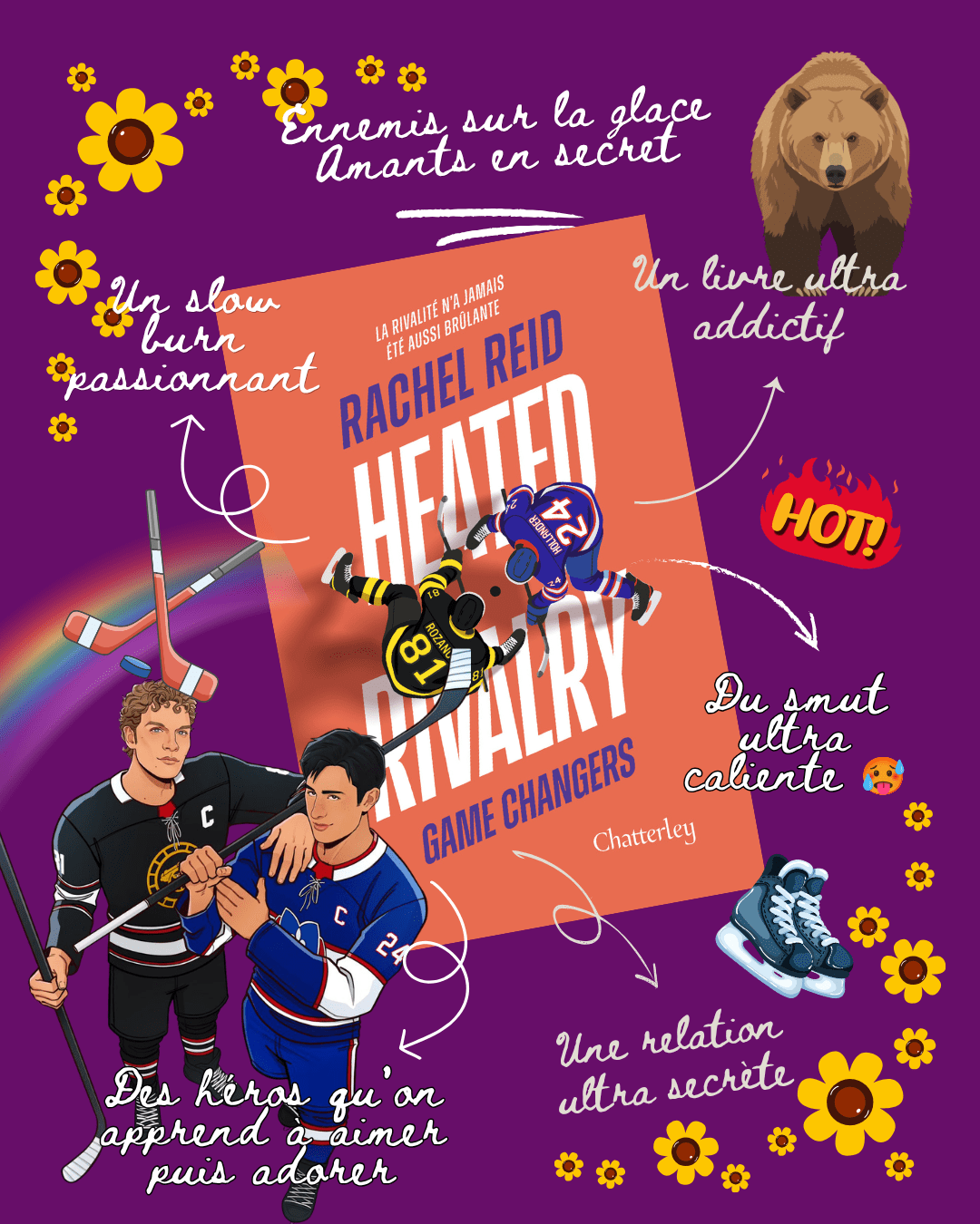 Game Changers T2 – Heated Rivalry de Rachel Reid