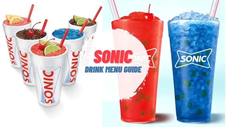 Sonic drink combinations