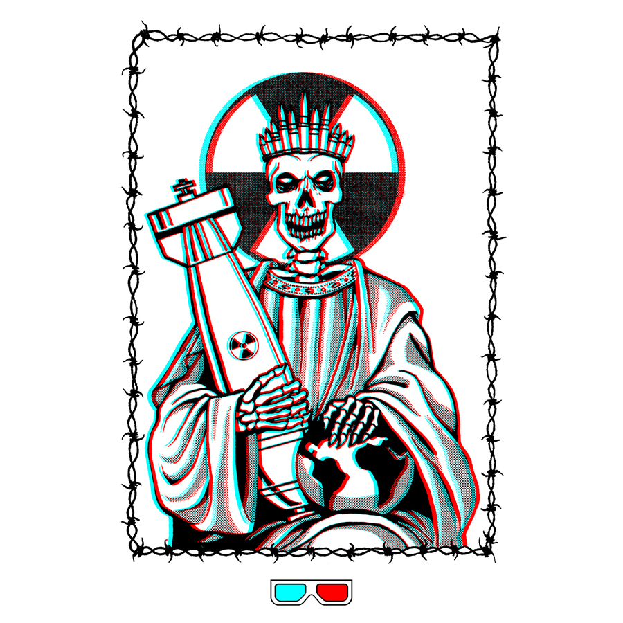 For better viewing, use red-blue 3D glasses.