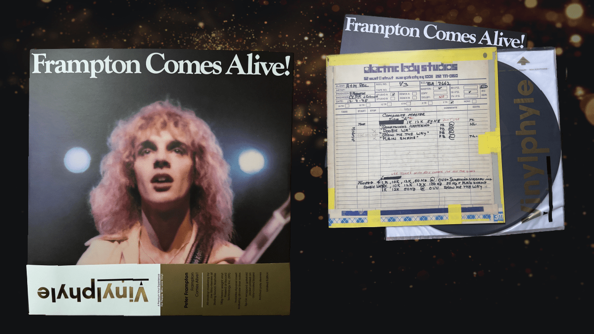 Peter Frampton Frampton Comes Alive! (A&M Records) album cover