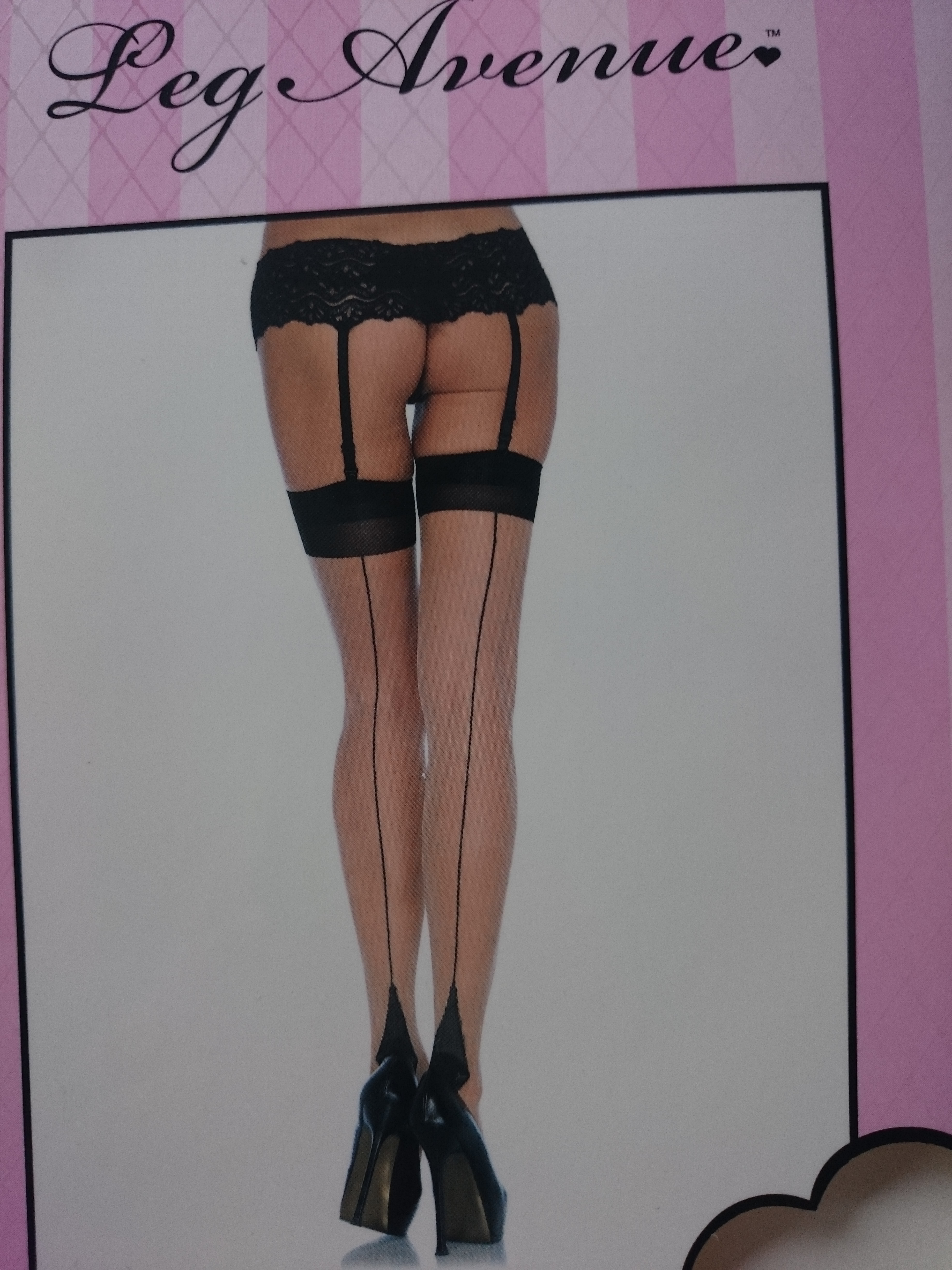 Leg Avenue Cuban Heel Backseam 