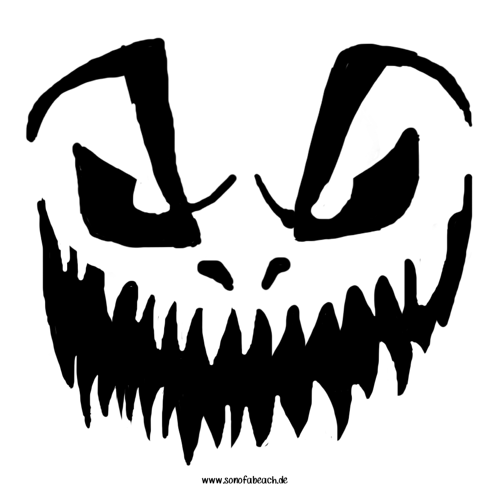 Free Download 50+ Halloween Vorlagen / viele verschiedene Motive