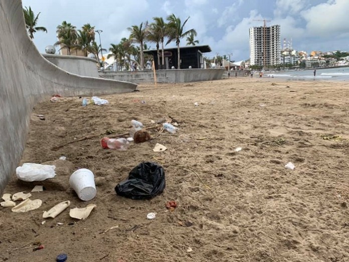 basura en playas