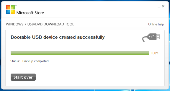 Windows USB/DVD Download Tool