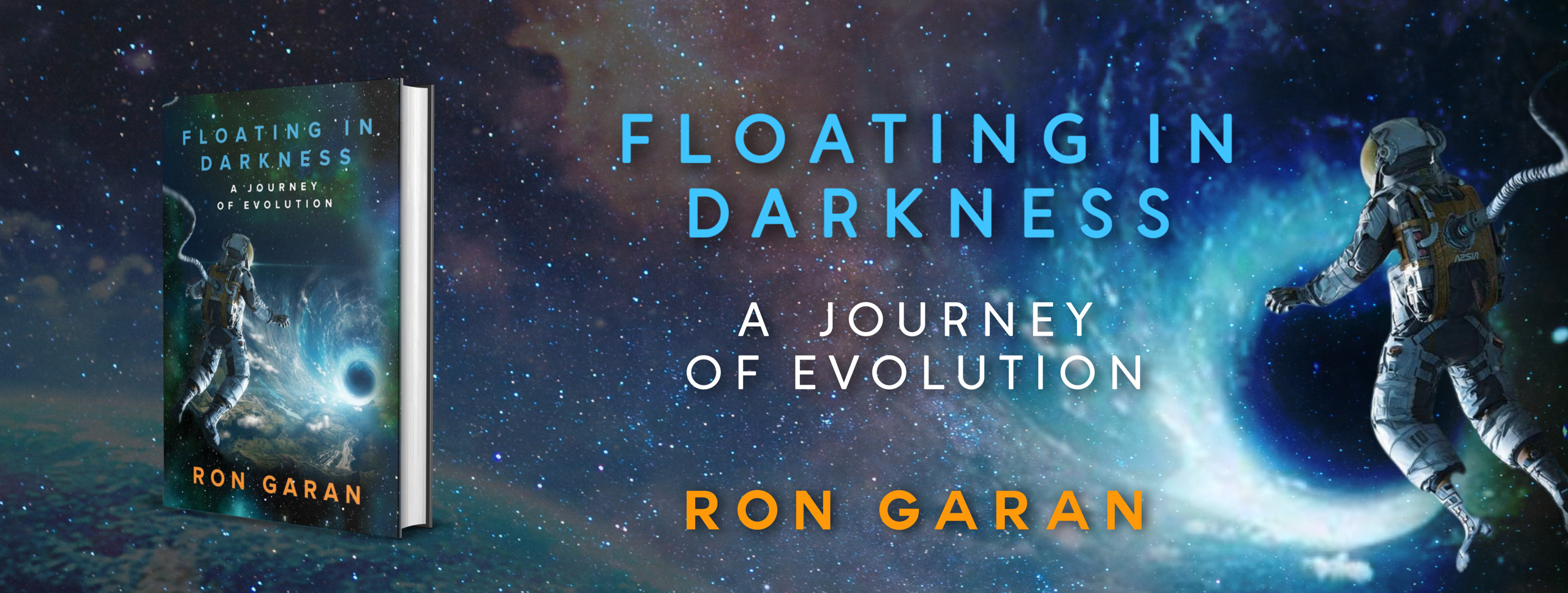 Floating in darkness