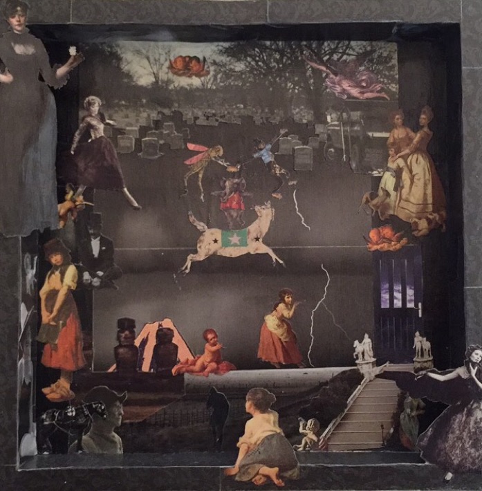 Grade 10 Shadow Box Collage