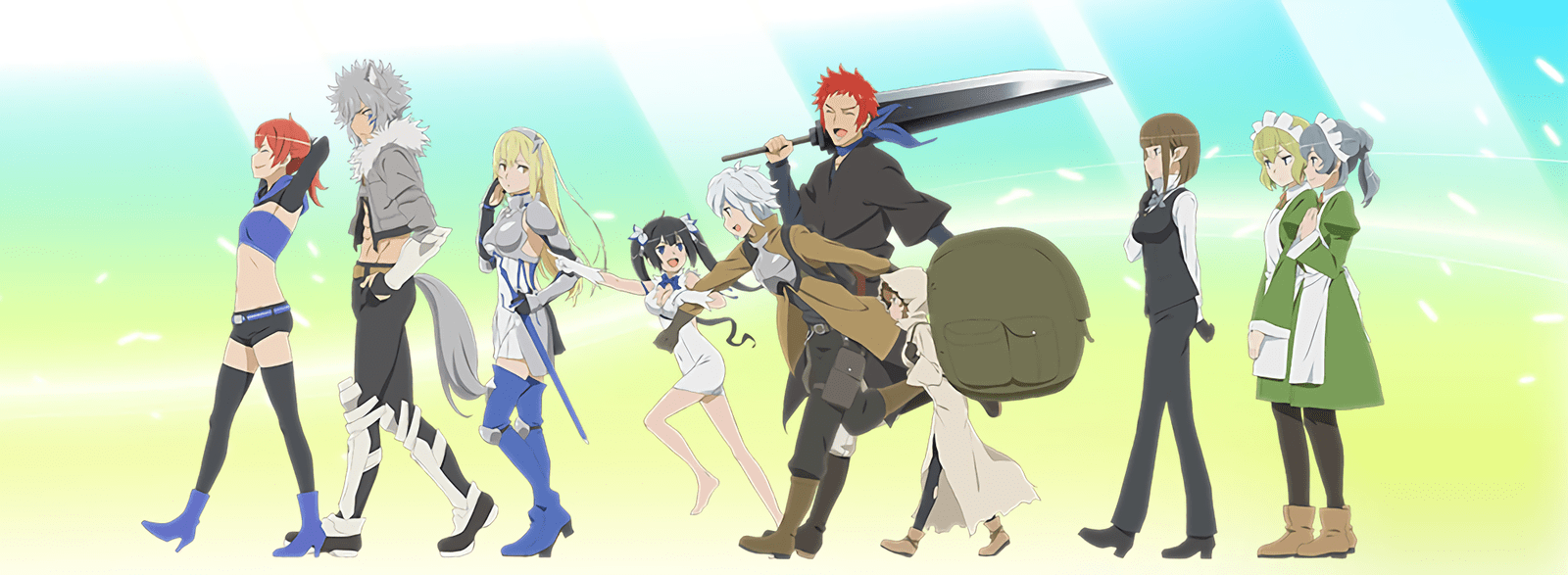 Dungeon Ni Deai Wo Motomeru No Wa Machigatteiru Darou Ka Hentai