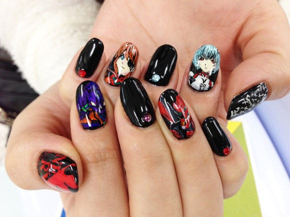 pic Kawaii Anime Inspired Nails ita nail boom