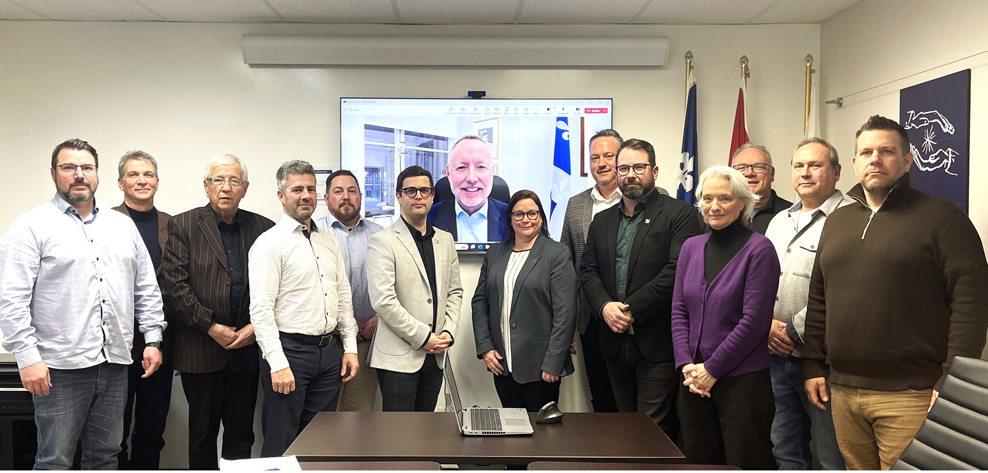 Membres du comité régional de travail, crédit photo : DÉPS